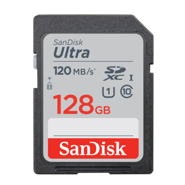 SanDisk 128GB Ultra Class 10 Memory Card