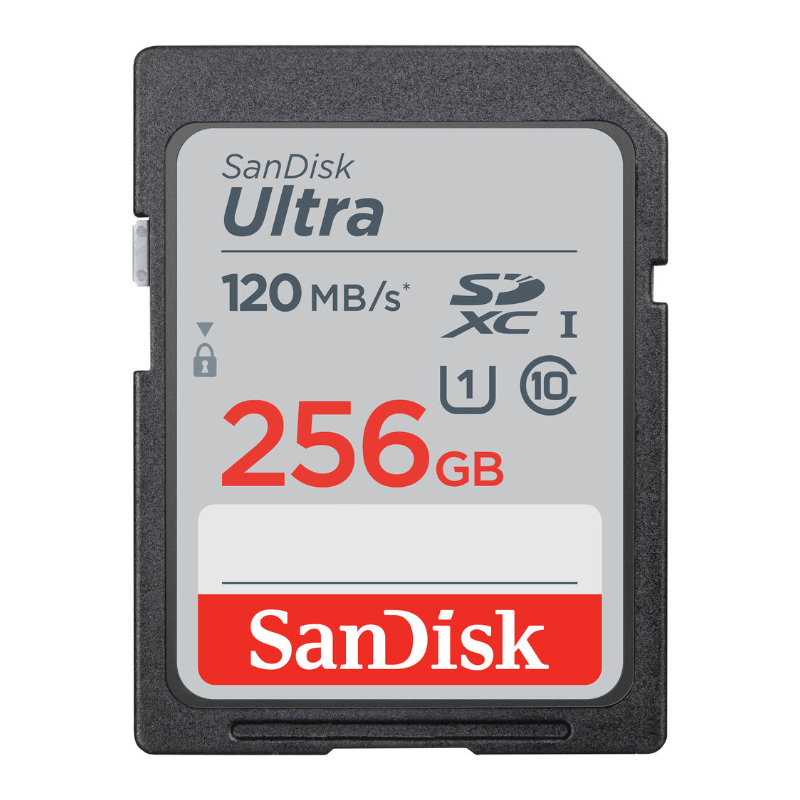 SanDisk 256GB Ultra Class 10 Memory Card