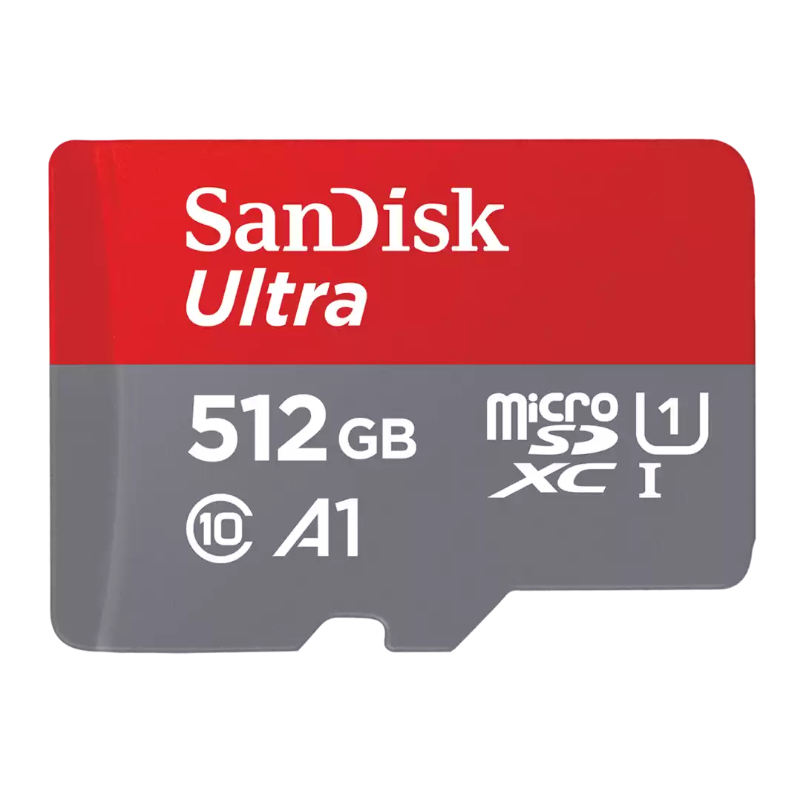 SanDisk 512GB Ultra Class 10 microSD