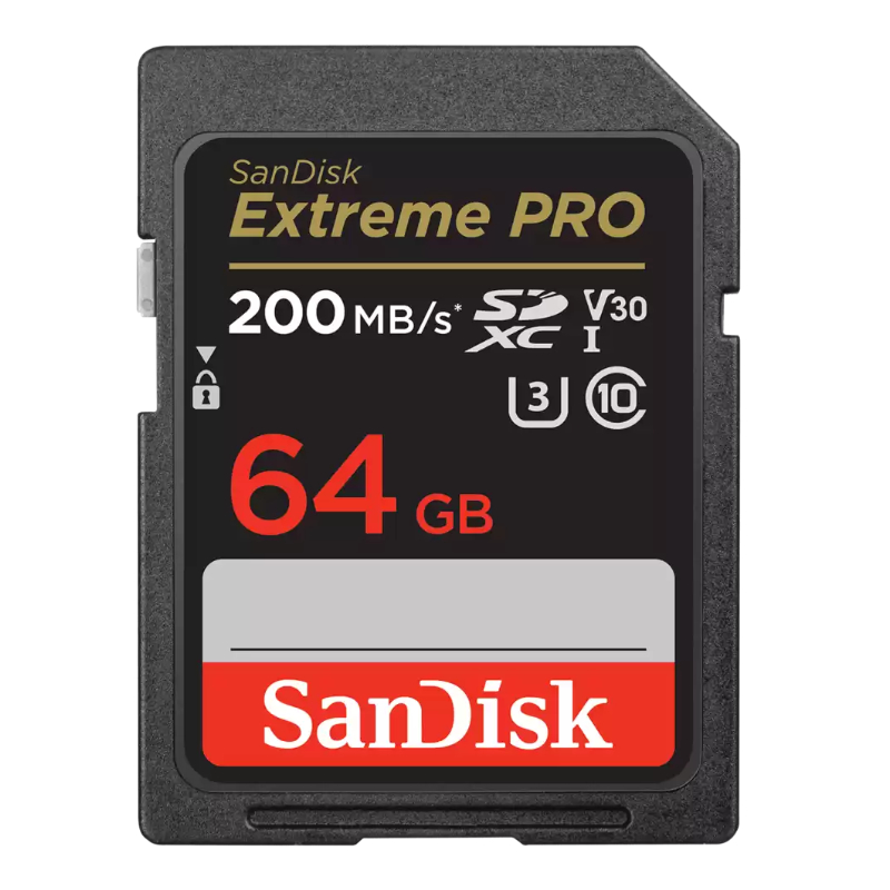 SanDisk 64GB Extreme PRO Memory Card