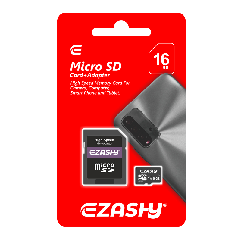 Ezashy MicroSD with Adapter 16GB-64G GB