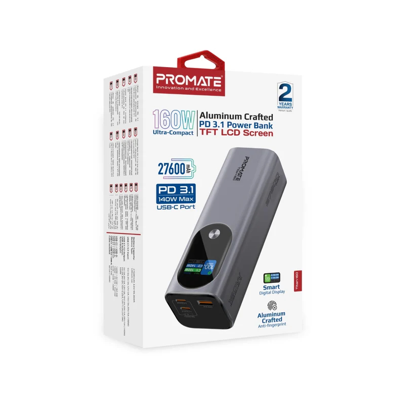 Promate Titan 160 Ultra-Compact Power Bank - Image 2