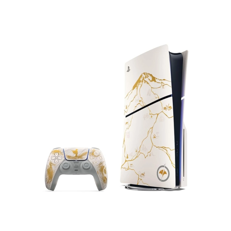 PS5 Console – Ghost of Yōtei Gold Limited Edition Bundle