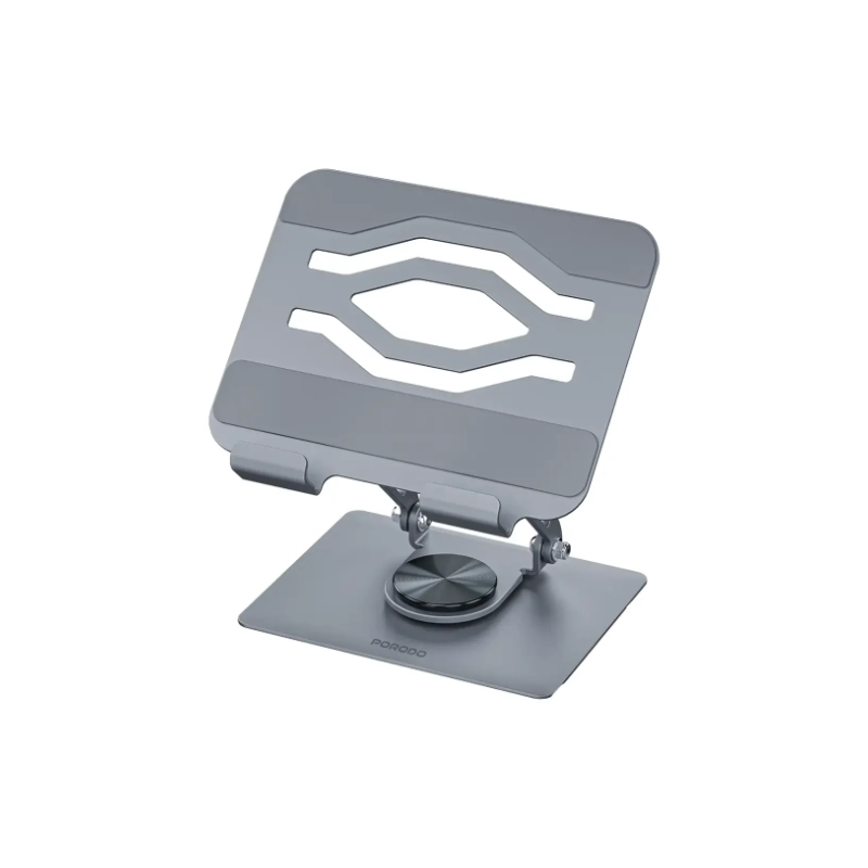 Porodo Zelo 360° Rotatable Tablet Holder with Silicone Grips