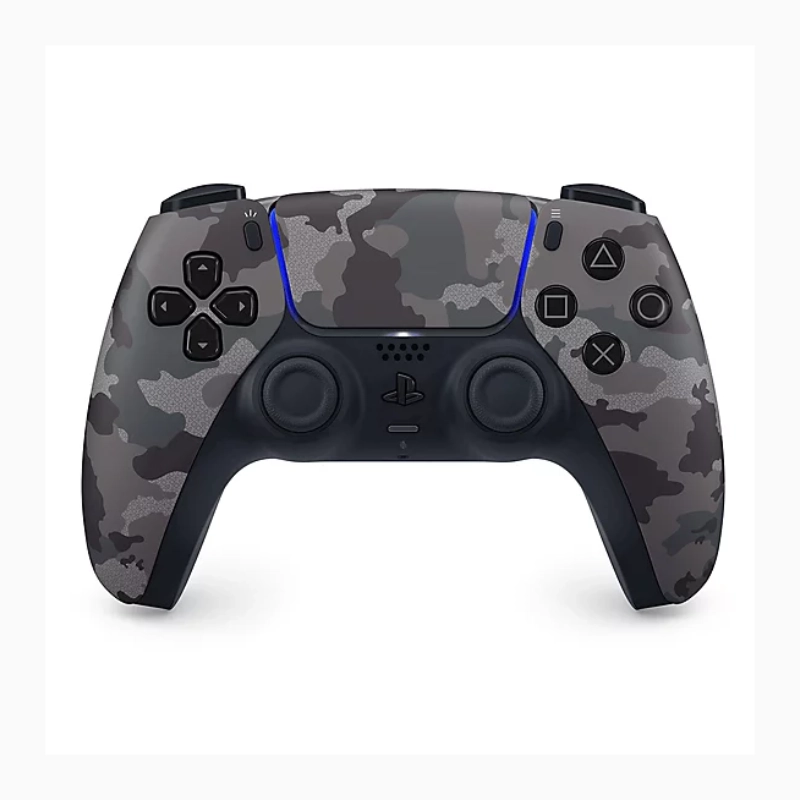 PS5 DualSense Wireless Controller Gray Camouflage