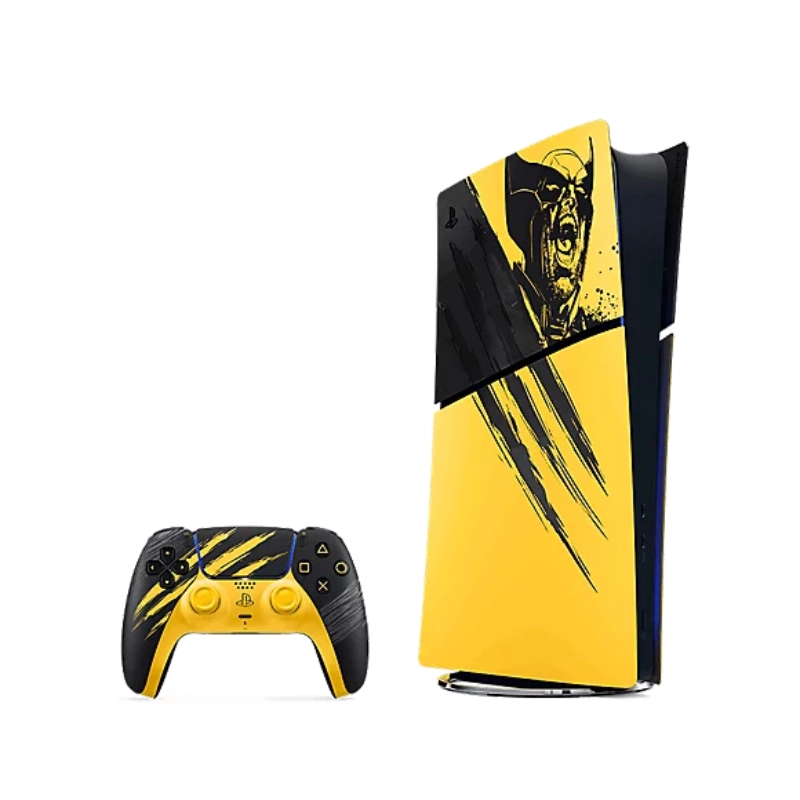 PlayStation 5 Digital Edition Marvel’s Wolverine Battle Yellow Limited Edition Bundle (825GB) a